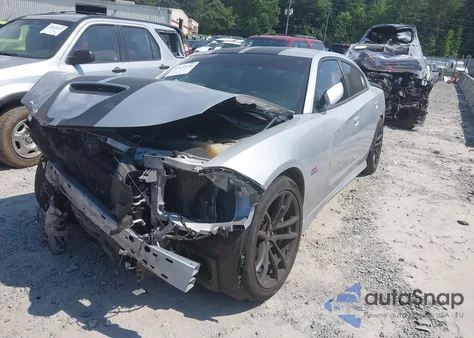 2021 Dodge Charger Scat Pack Rwd из США, поврежденный, VIN 2C3CDXGJ6MH658209